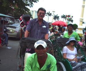 Phnom Penh cyclo tour, Henryk pedling